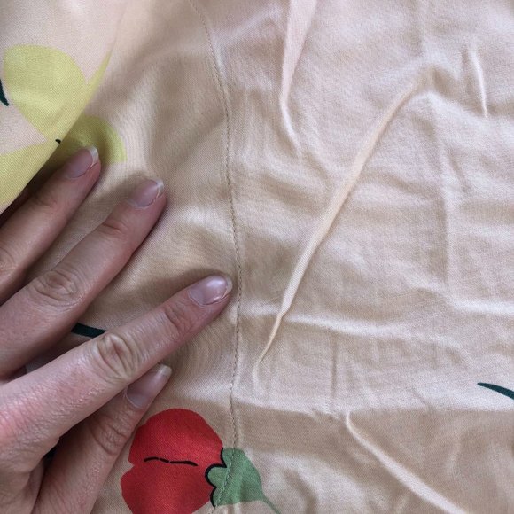 Steven Alan Floral Silk Sleeveless Romper - Picture 4 of 4